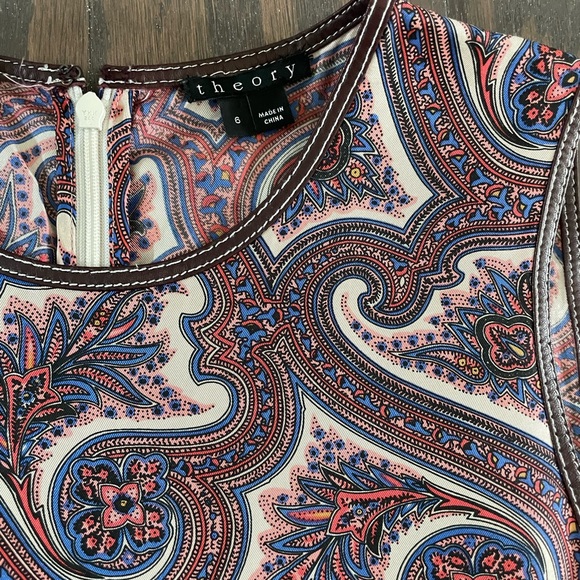 Theory Mini Shift Dress - Picture 2 of 4